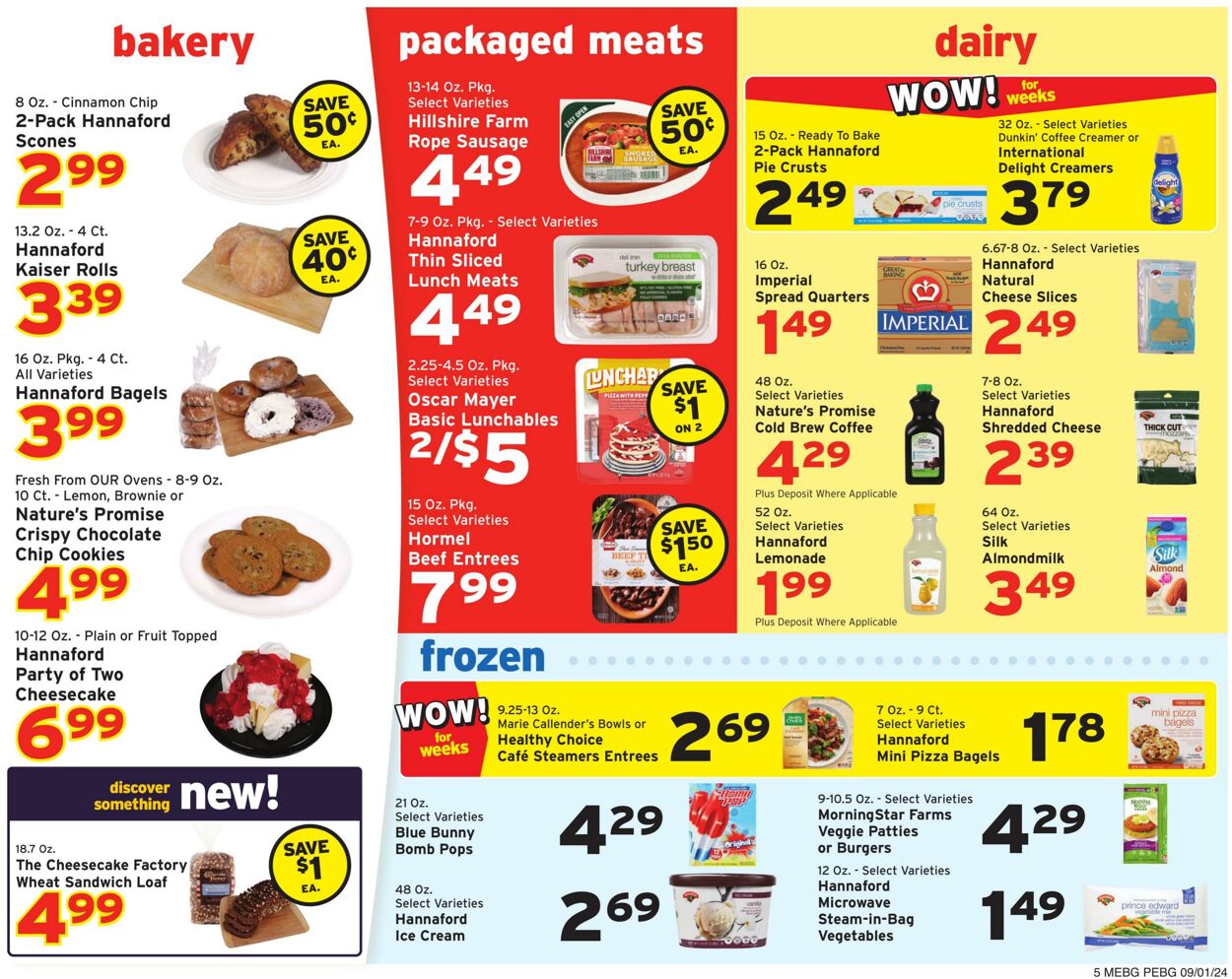 Catalogue Hannaford from 09/01/2024