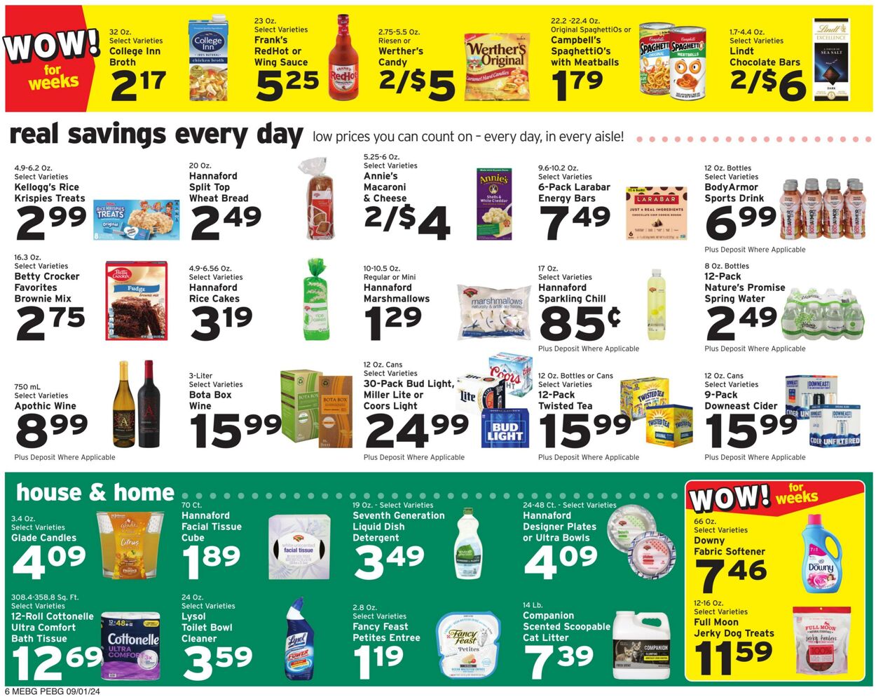 Catalogue Hannaford from 09/01/2024