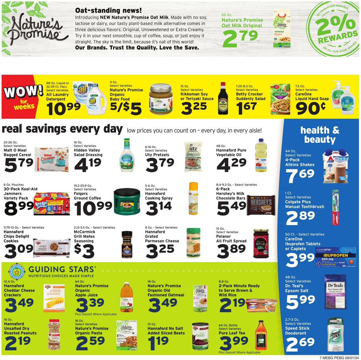 Catalogue Hannaford from 09/01/2024