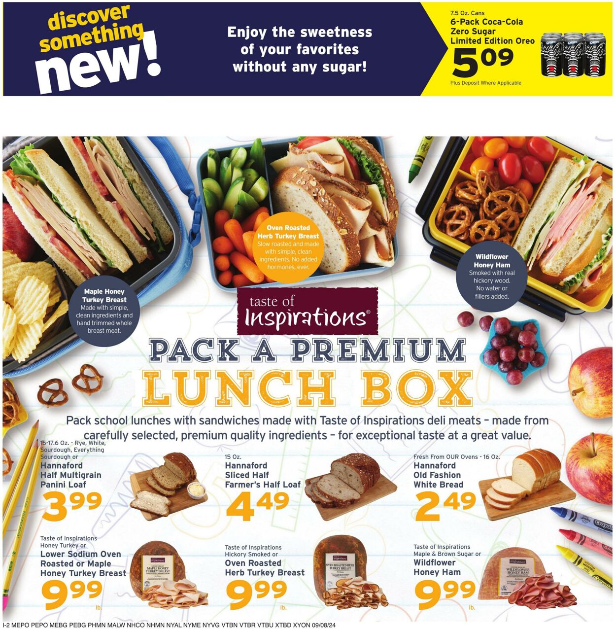 Catalogue Hannaford from 09/08/2024