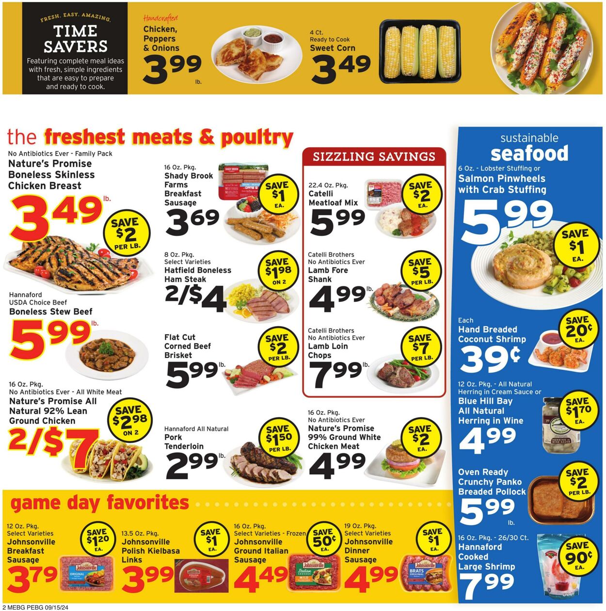 Catalogue Hannaford from 09/15/2024