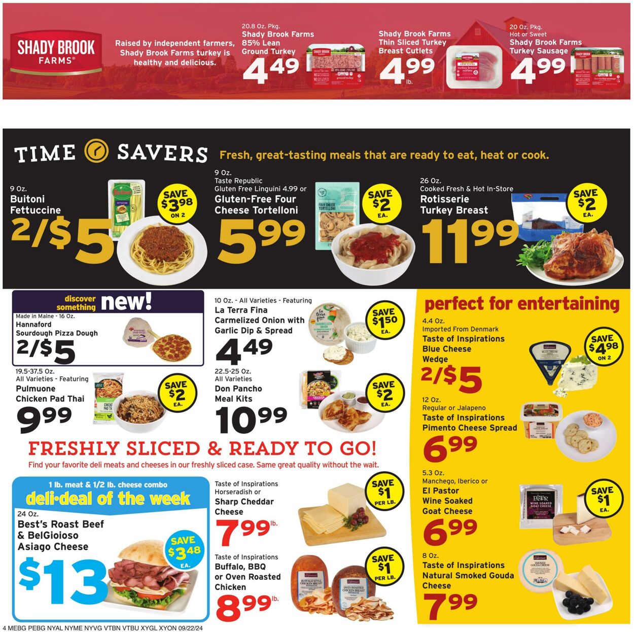 Catalogue Hannaford from 09/22/2024