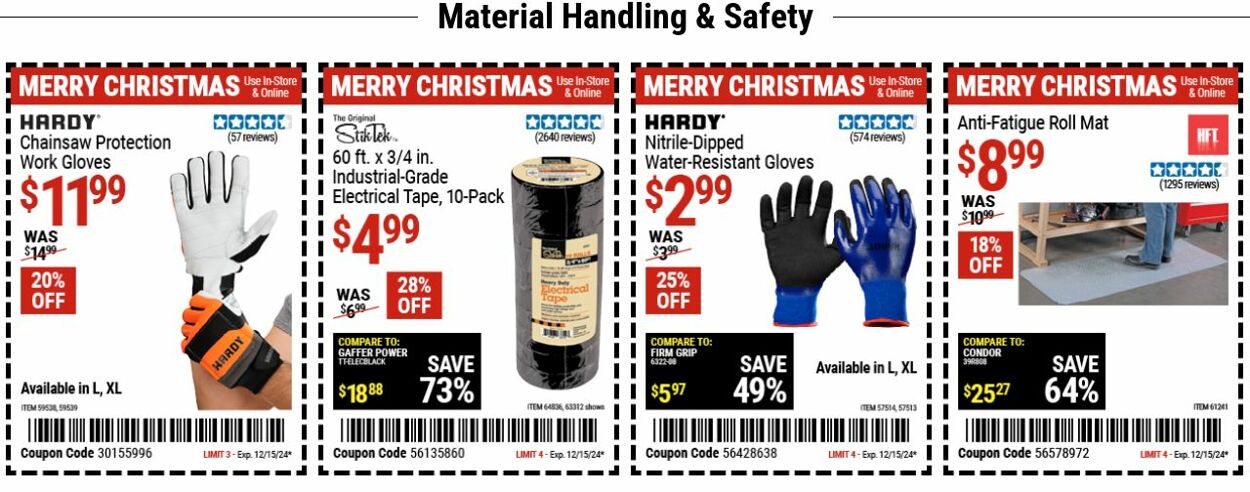 Catalogue Harbor Freight from 12/09/2024