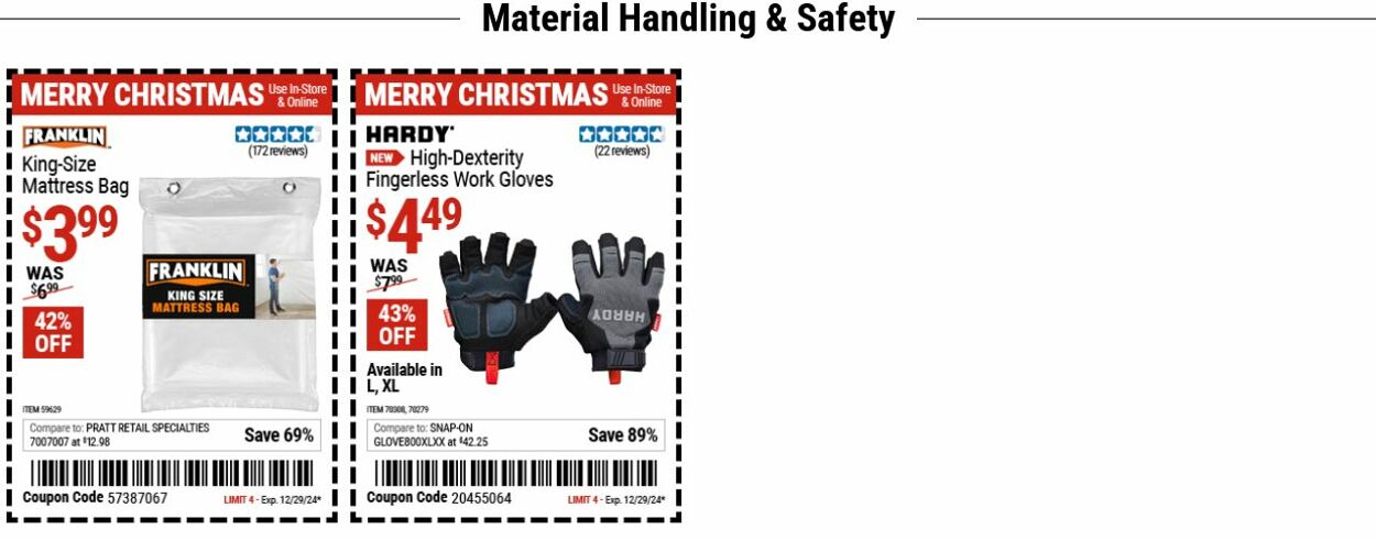 Catalogue Harbor Freight from 12/16/2024