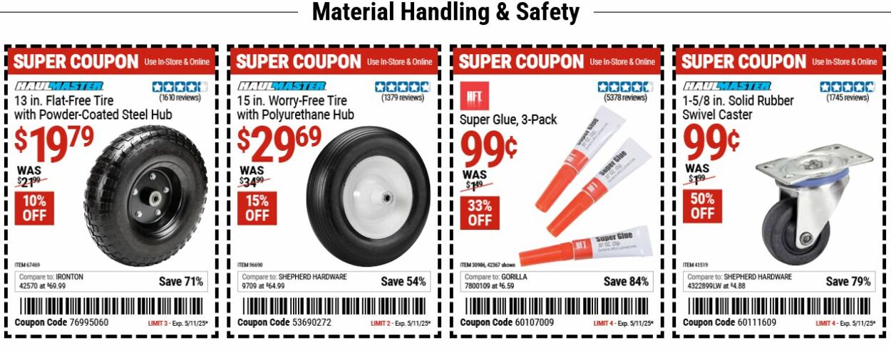Catalogue Harbor Freight from 05/05/2025