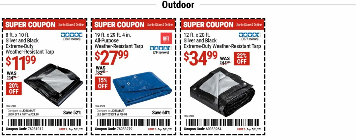 Catalogue Harbor Freight from 05/05/2025