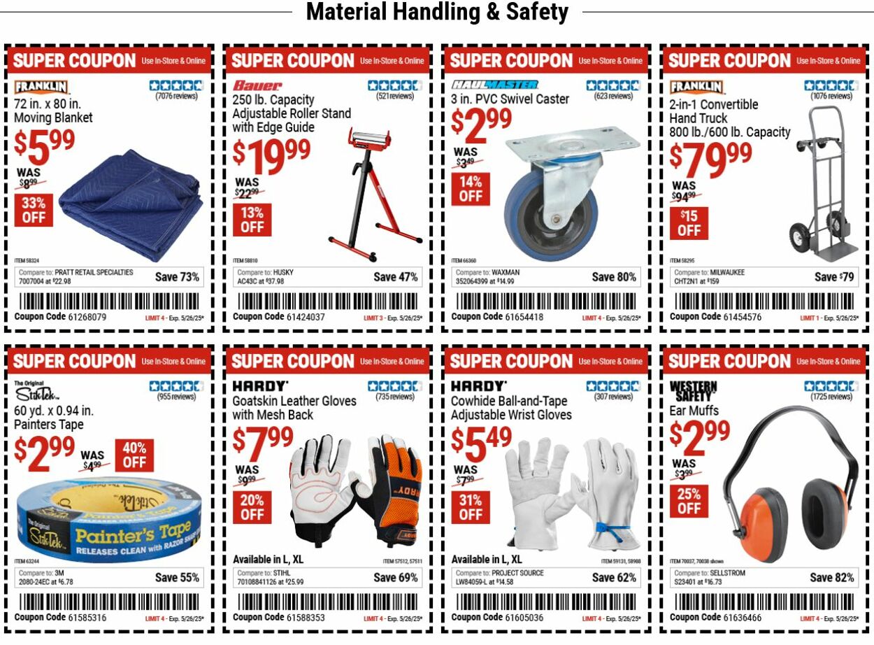 Catalogue Harbor Freight from 05/12/2025