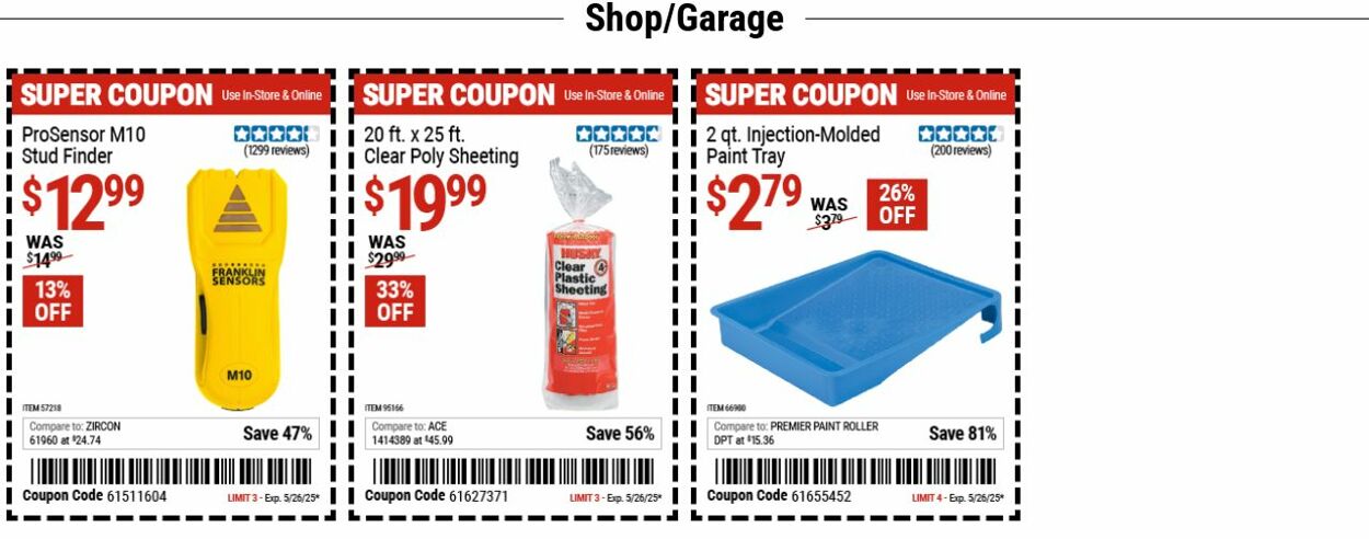 Catalogue Harbor Freight from 05/12/2025