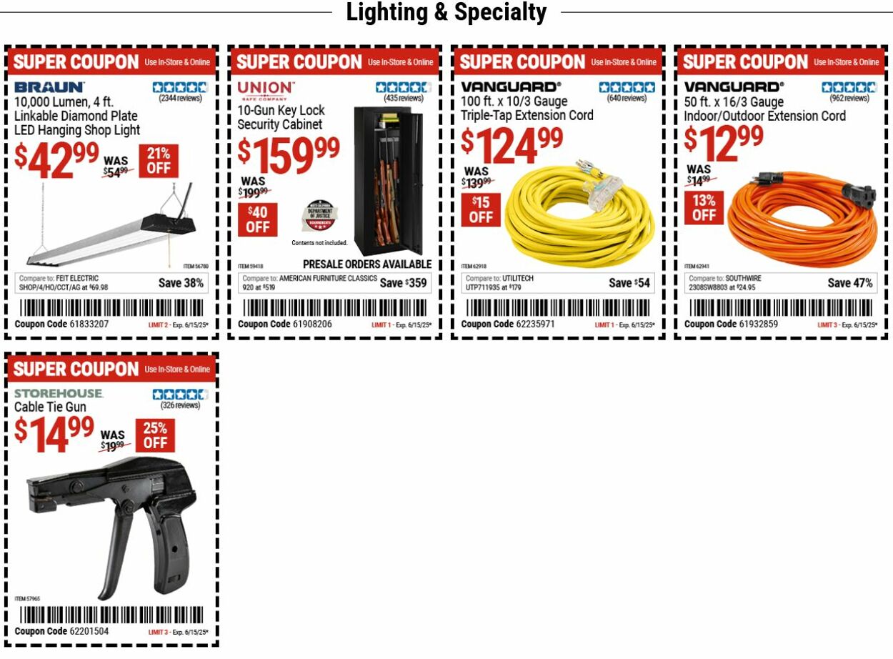 Catalogue Harbor Freight from 05/26/2025