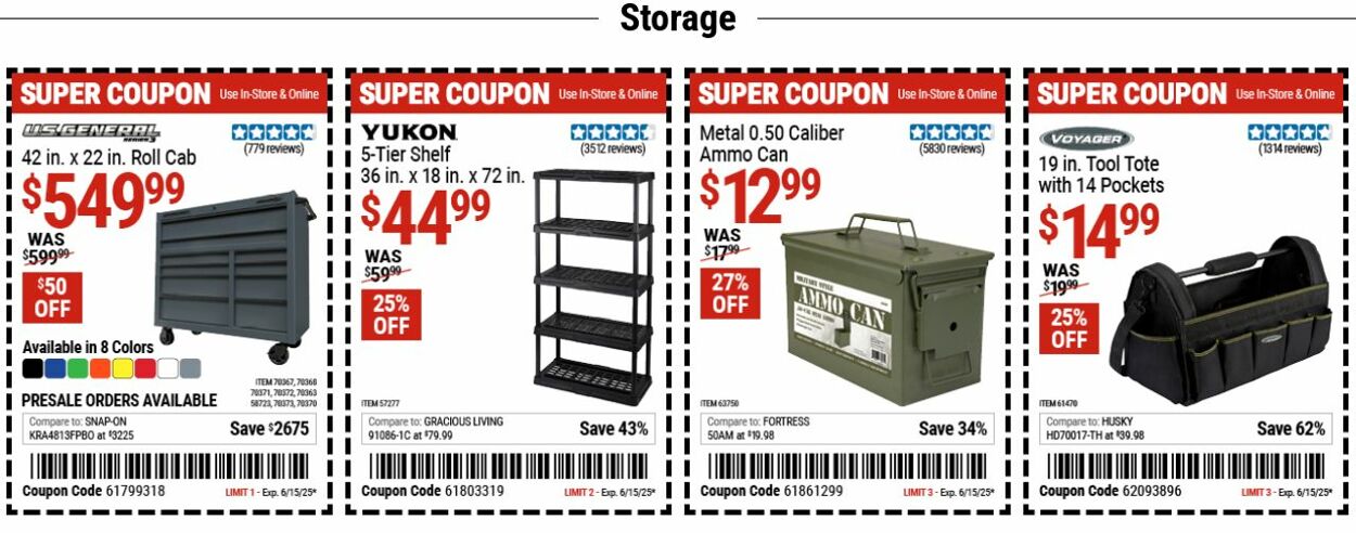 Catalogue Harbor Freight from 05/26/2025
