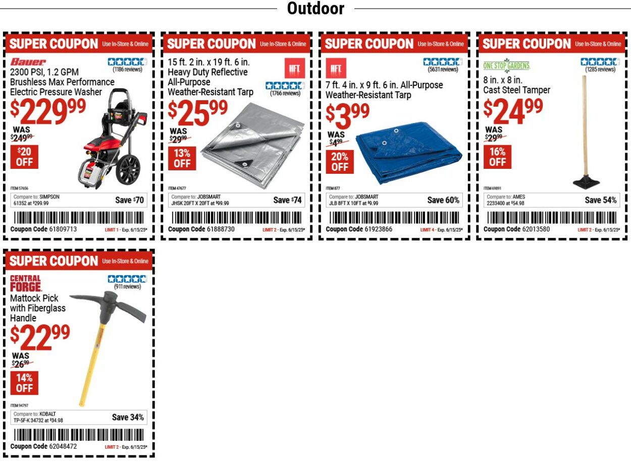 Catalogue Harbor Freight from 06/02/2025