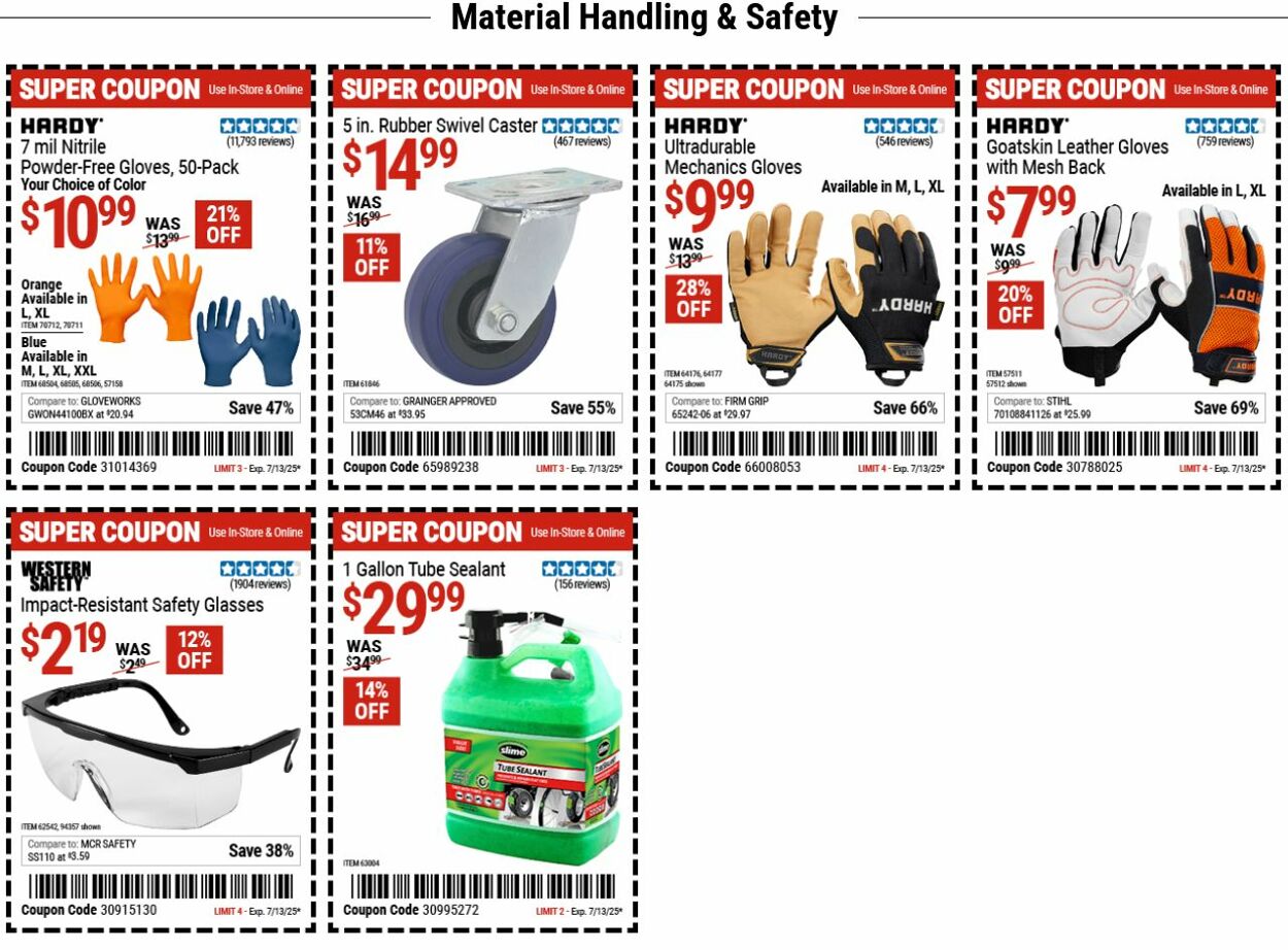 Catalogue Harbor Freight from 06/30/2025