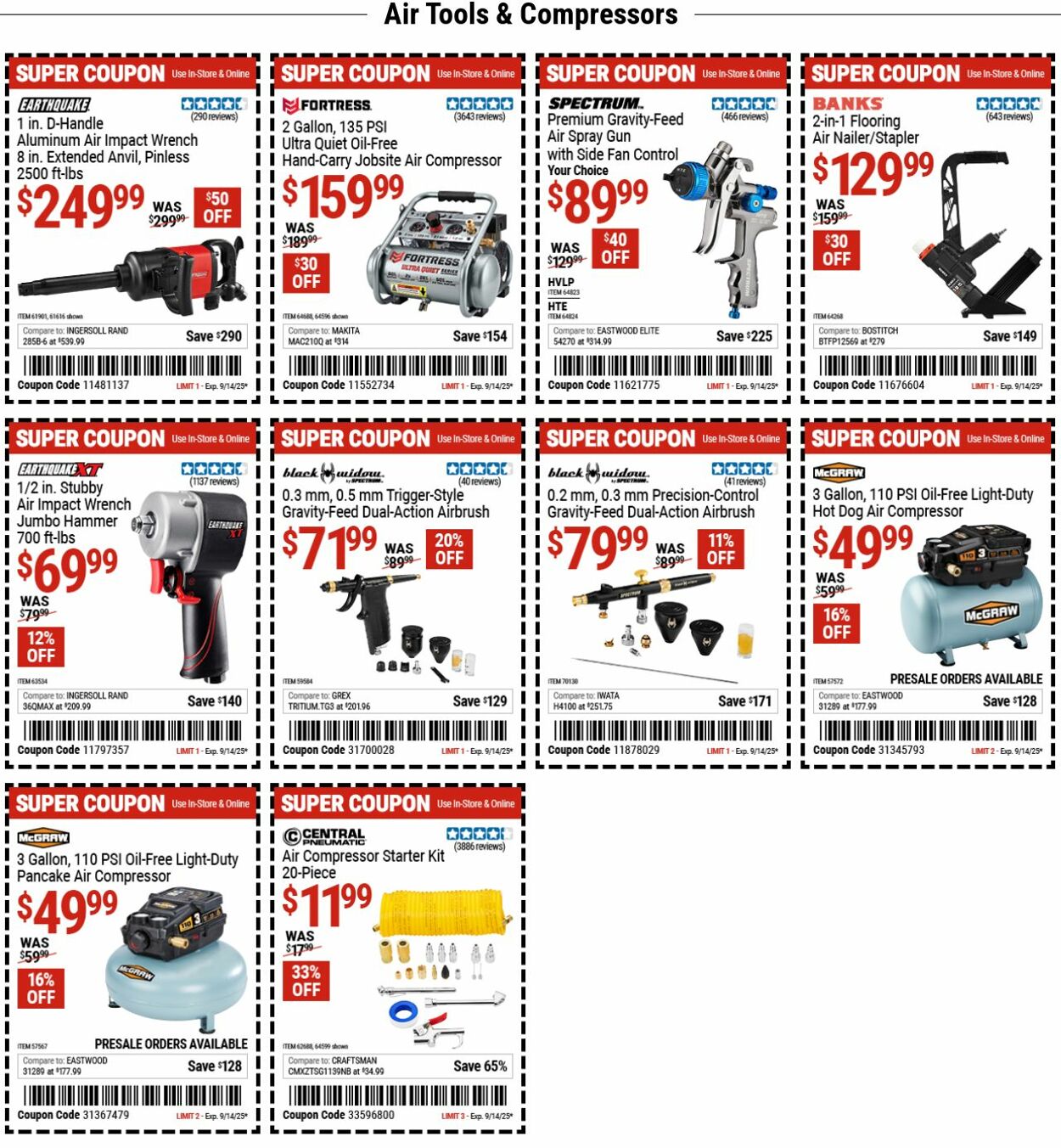 Harbor Freight weekly-ad