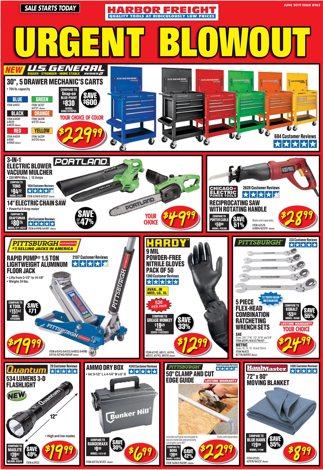 Catalogue Harbor Freight from 06/01/2019