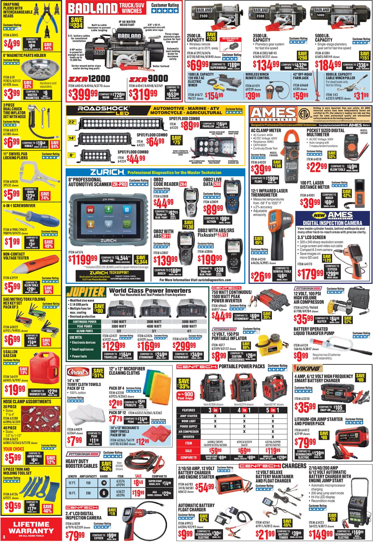 Catalogue Harbor Freight from 08/01/2019