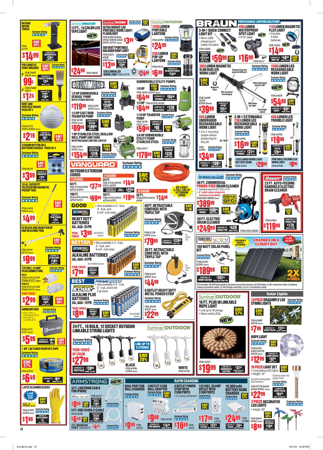 Catalogue Harbor Freight from 11/01/2019