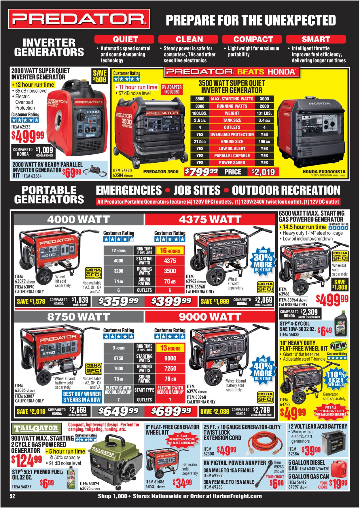 Catalogue Harbor Freight -  Christmas Ad 2019 from 12/01/2019