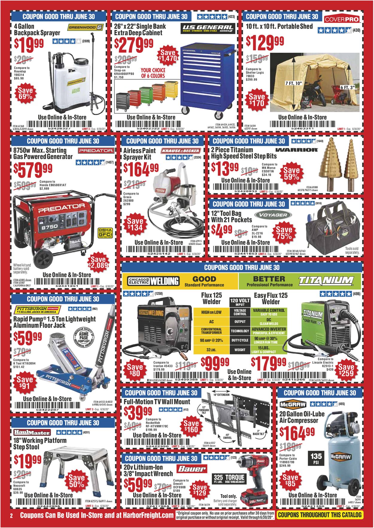 Catalogue Harbor Freight from 05/01/2020