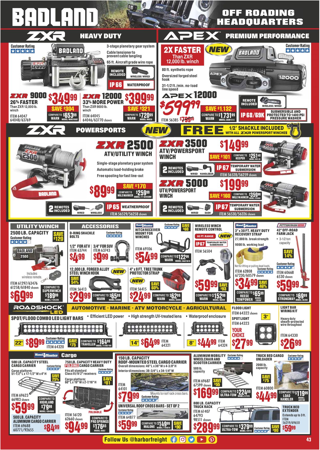 Catalogue Harbor Freight from 05/01/2020