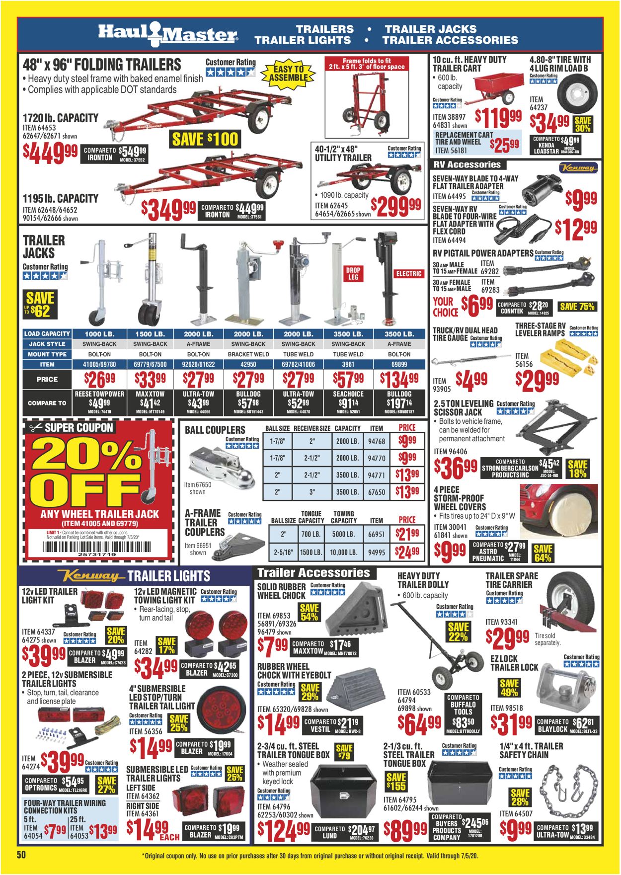 Harbor Freight Current Weekly Ad 06 01 06 30 2020 50 Frequent Ads Com