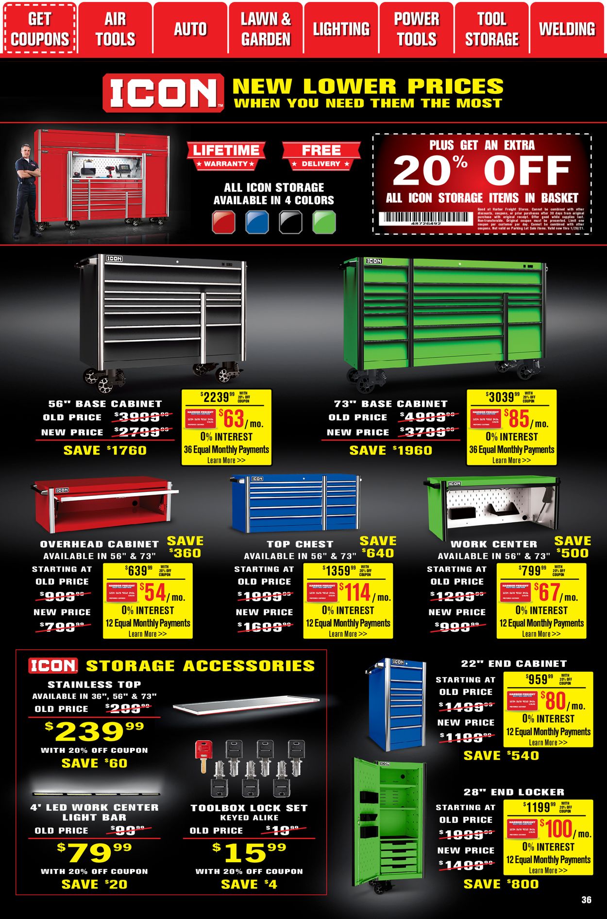 Featured image of post Harbor Freight January 2021 20 Off - Harbor freight coupons and promo codes for january 2021 are updated and verified.