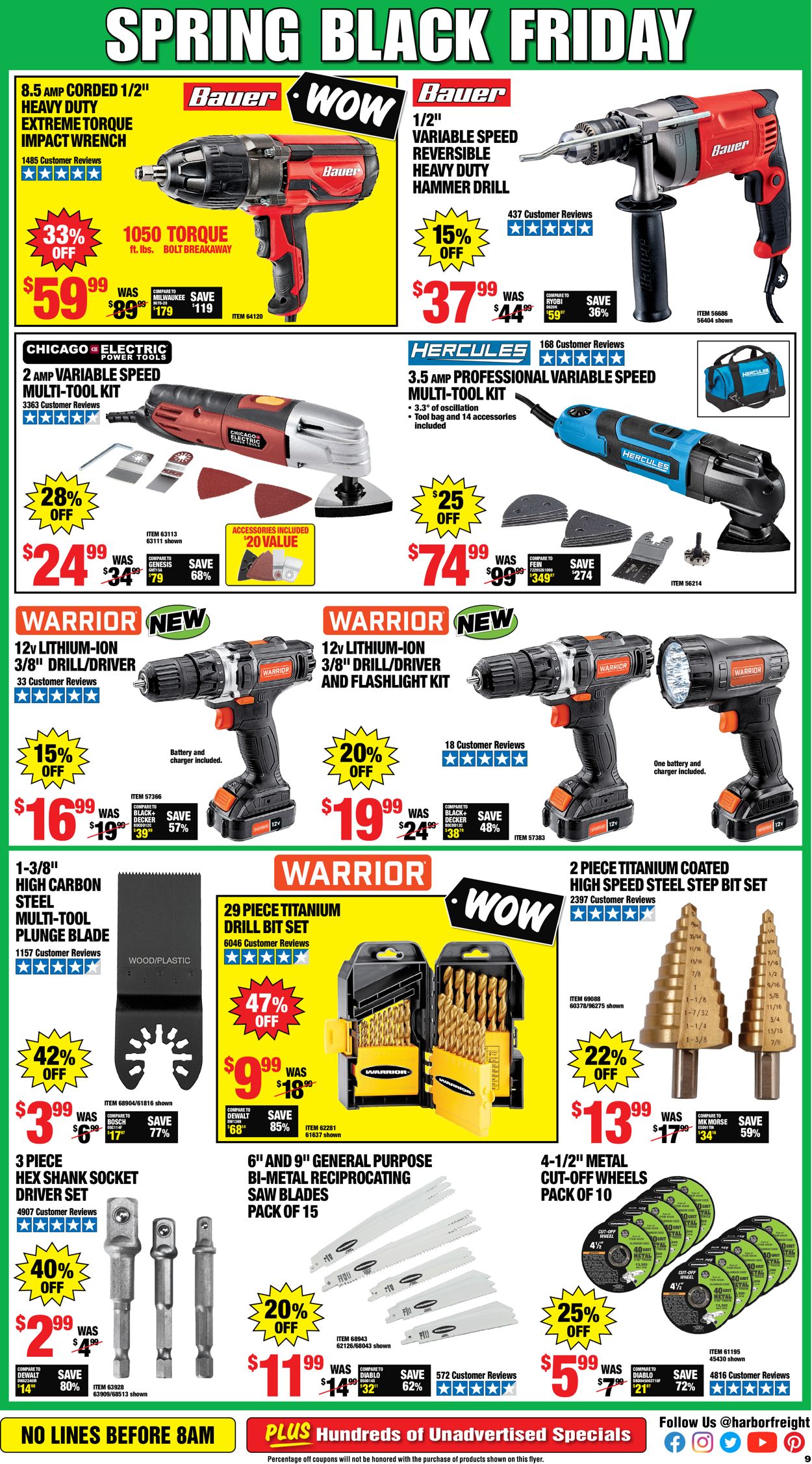 Catalogue Harbor Freight from 04/06/2021