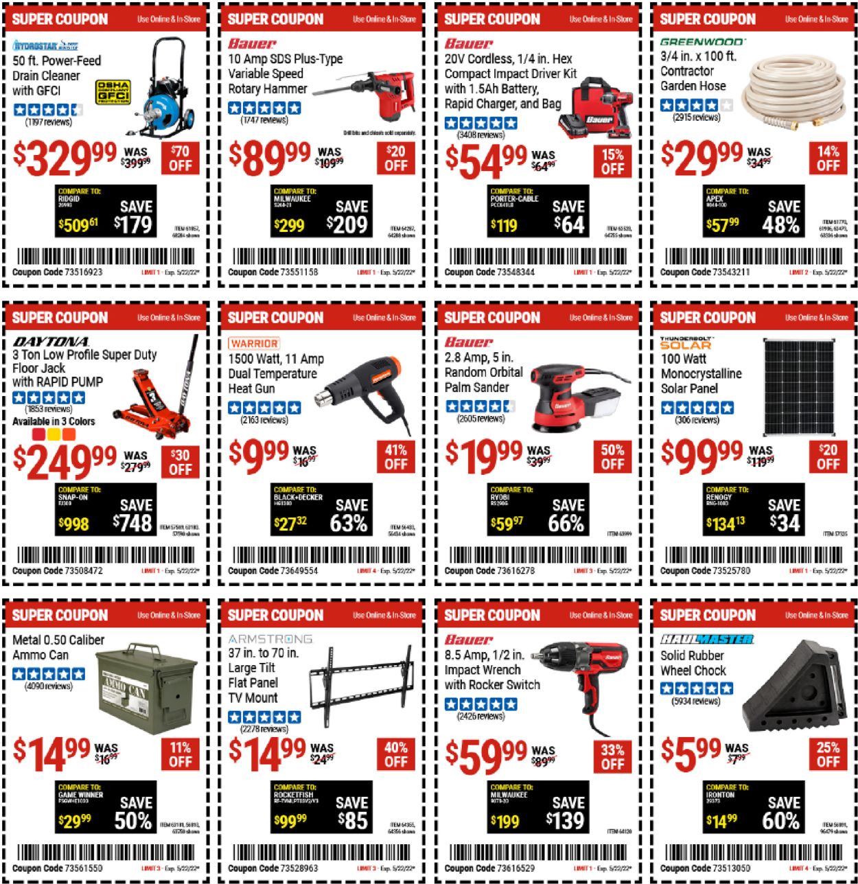 Harbor Freight Current weekly ad 05/09 05/22/2022 [4]