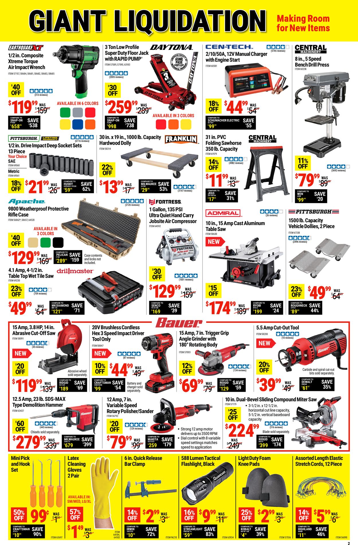 Catalogue Harbor Freight from 07/25/2022