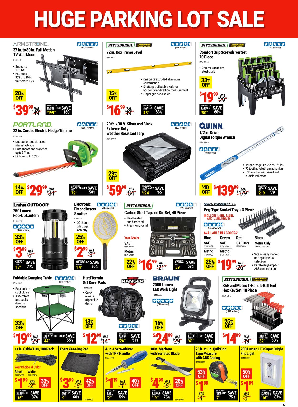 Catalogue Harbor Freight from 08/15/2022