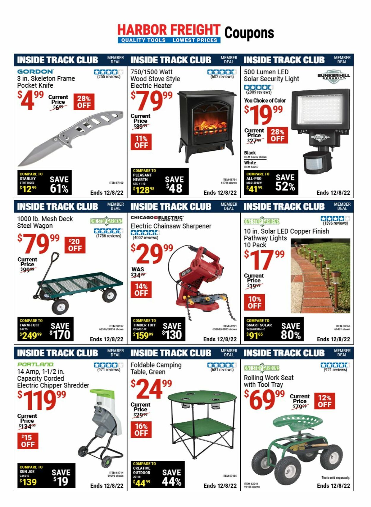 Catalogue Harbor Freight from 11/03/2022
