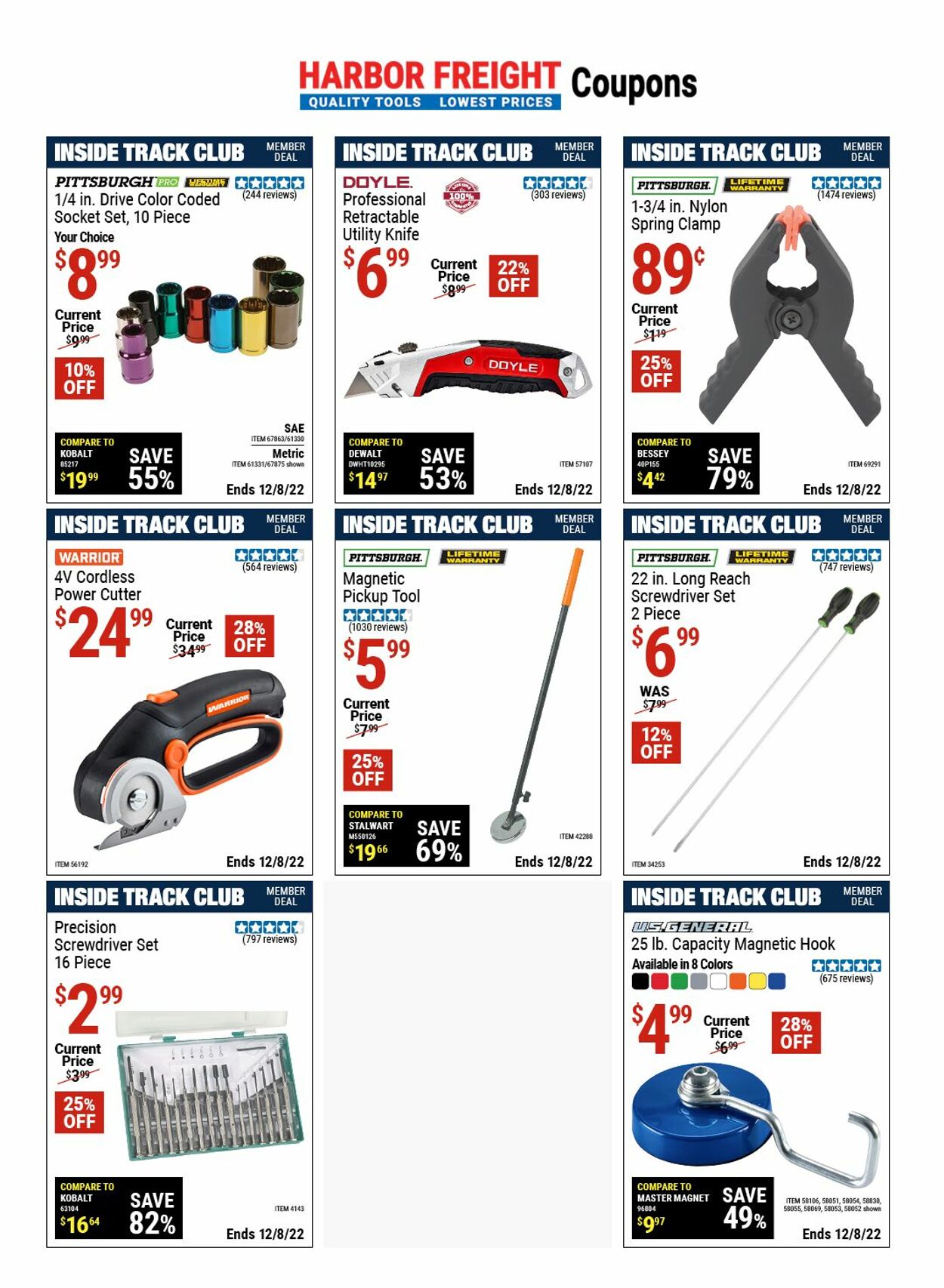 Catalogue Harbor Freight from 11/10/2022