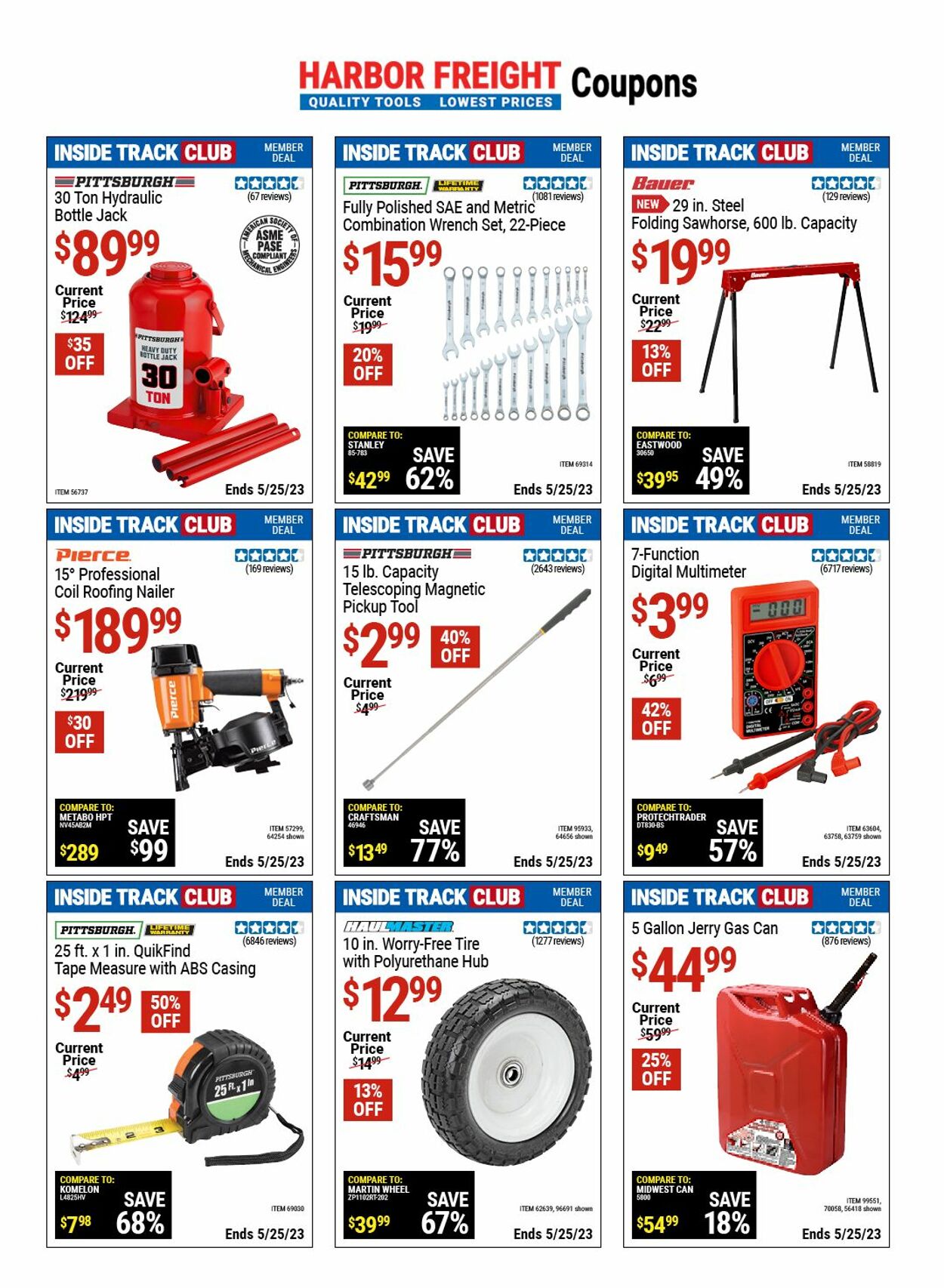 Catalogue Harbor Freight from 05/04/2023