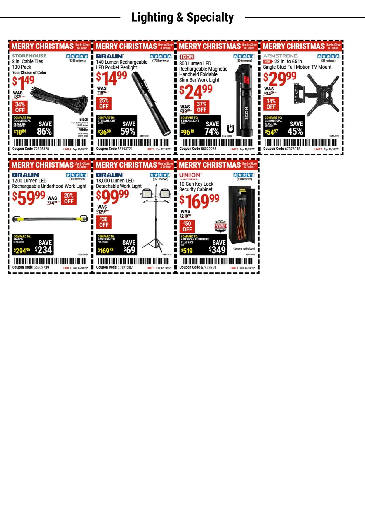 Catalogue Harbor Freight from 12/05/2023