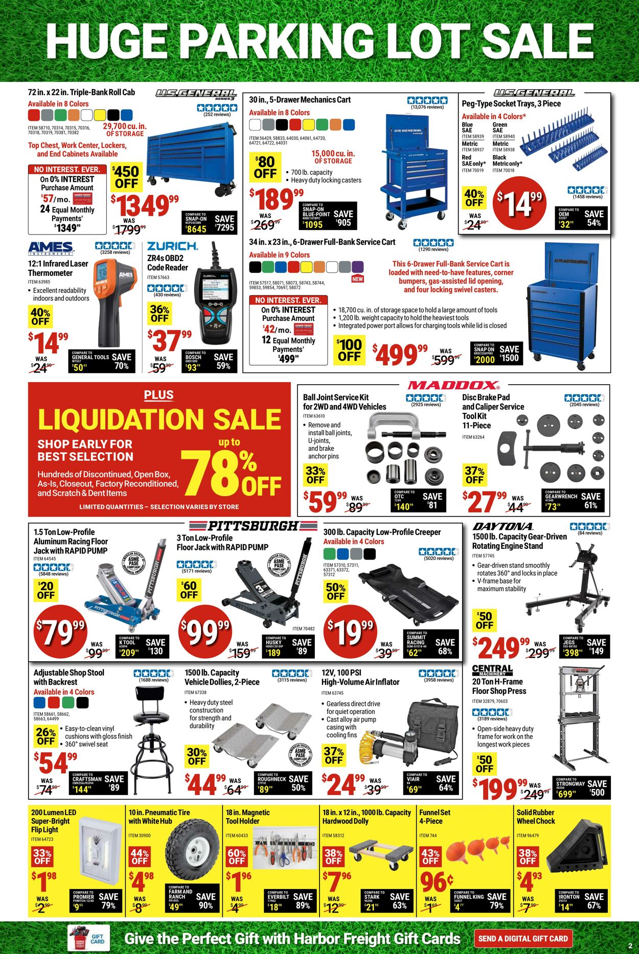 Catalogue Harbor Freight from 03/08/2024