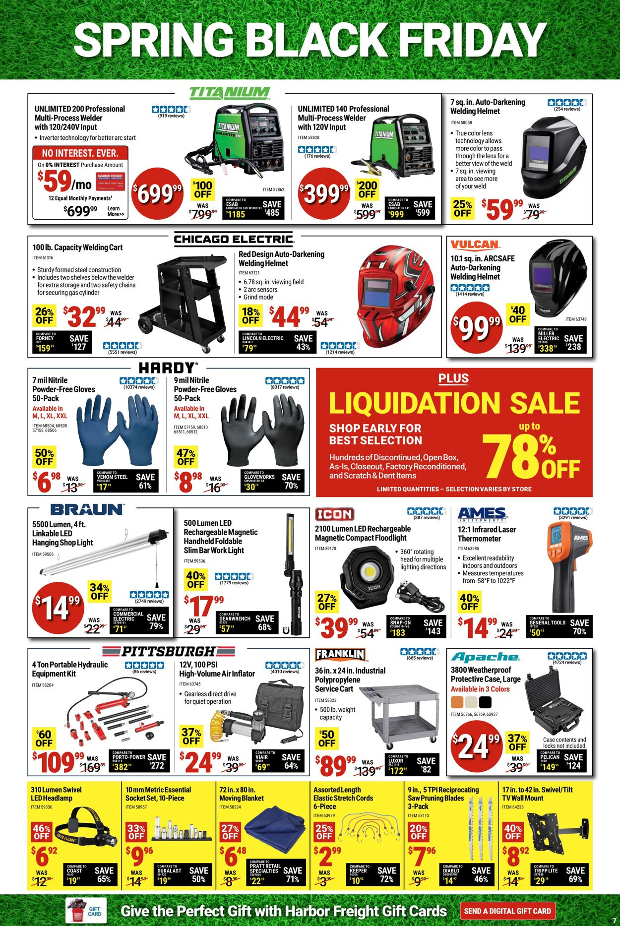 Catalogue Harbor Freight from 04/08/2024