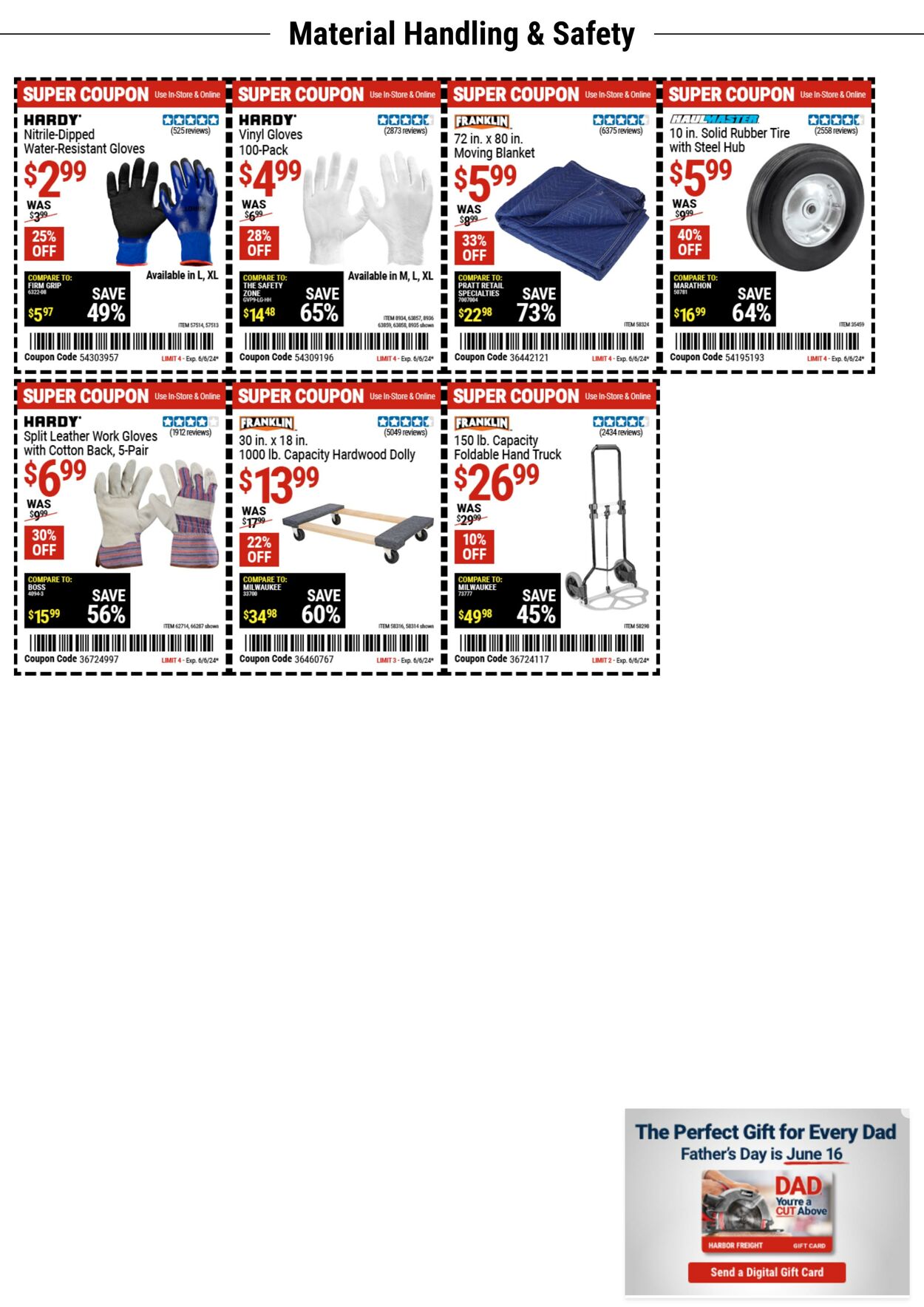 Catalogue Harbor Freight from 06/03/2024