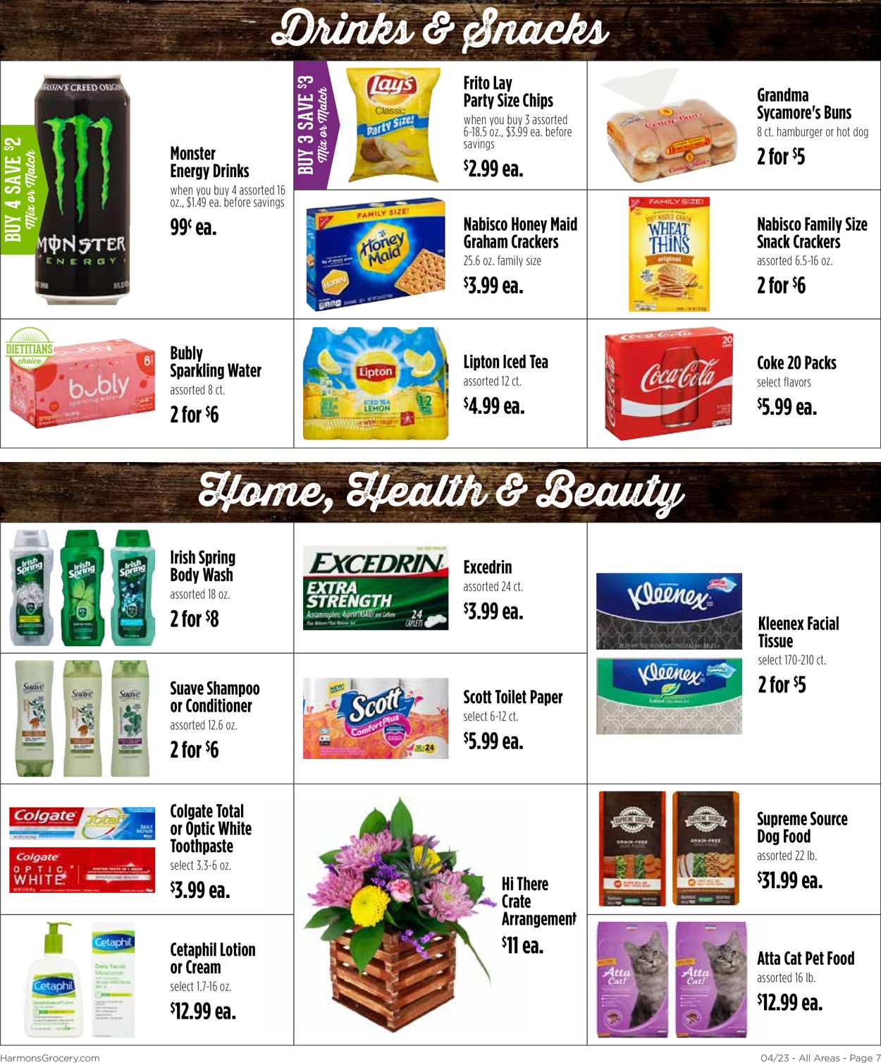 Catalogue Harmons from 04/23/2019