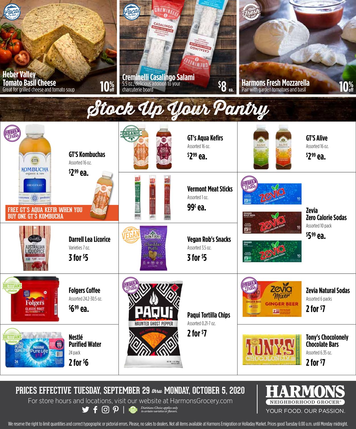 Harmons Current weekly ad 09/29 10/05/2020 [8]