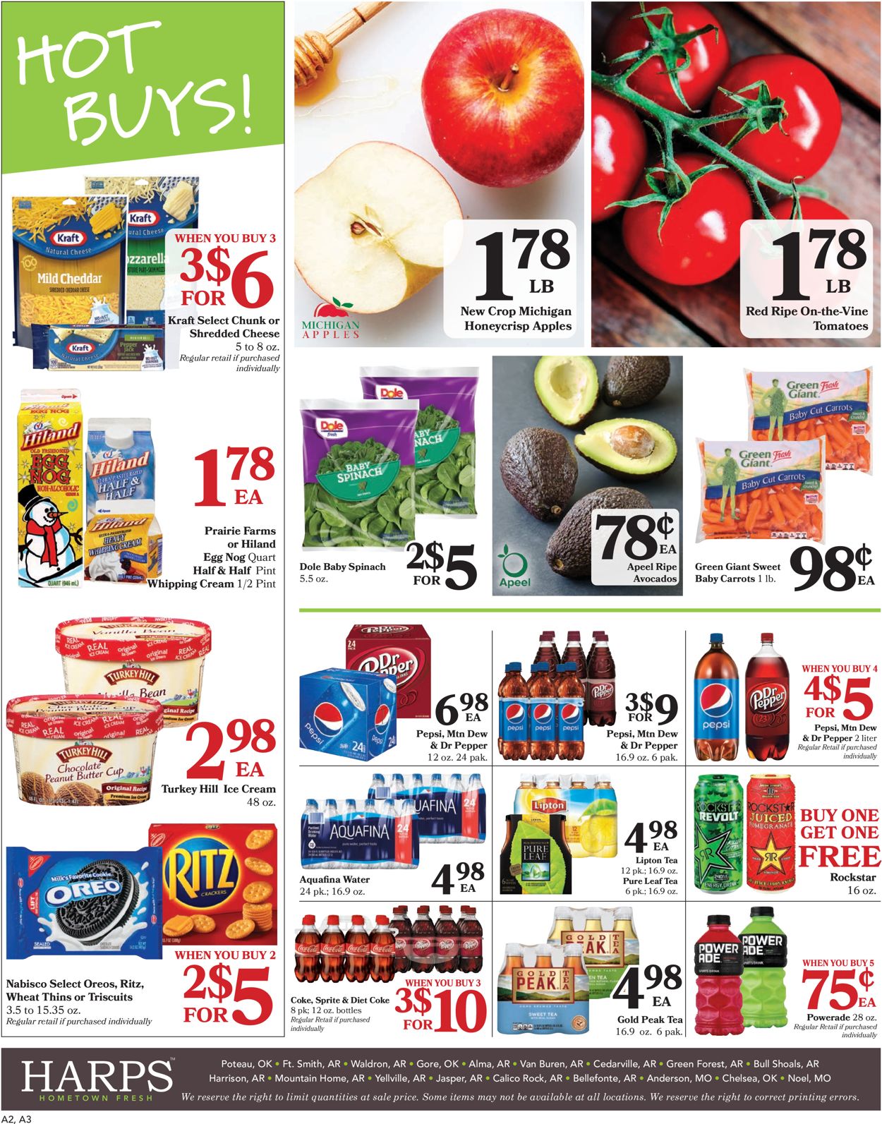 Catalogue Harps Foods Black Friday 2020 from 11/18/2020