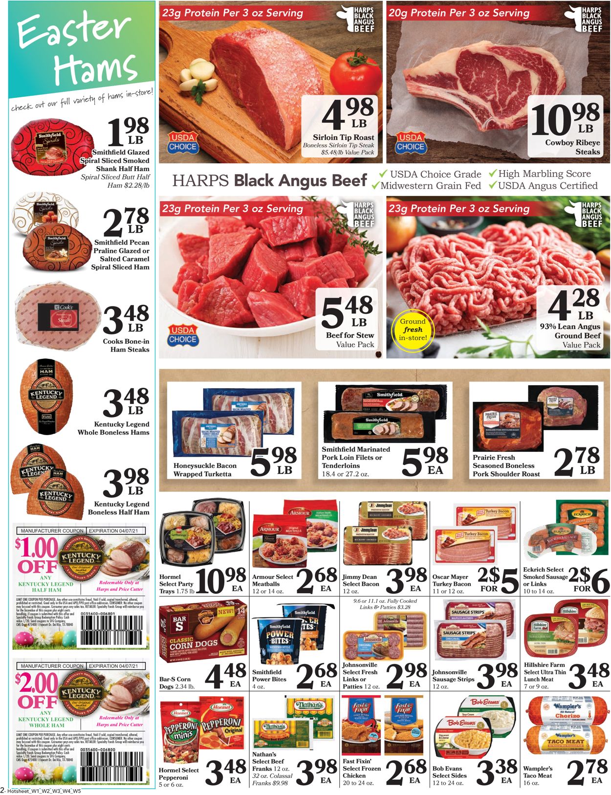 Catalogue Harps Foods Easter 2021 from 03/31/2021