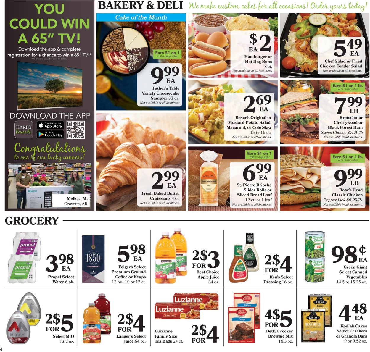 Catalogue Harps Foods from 07/14/2021