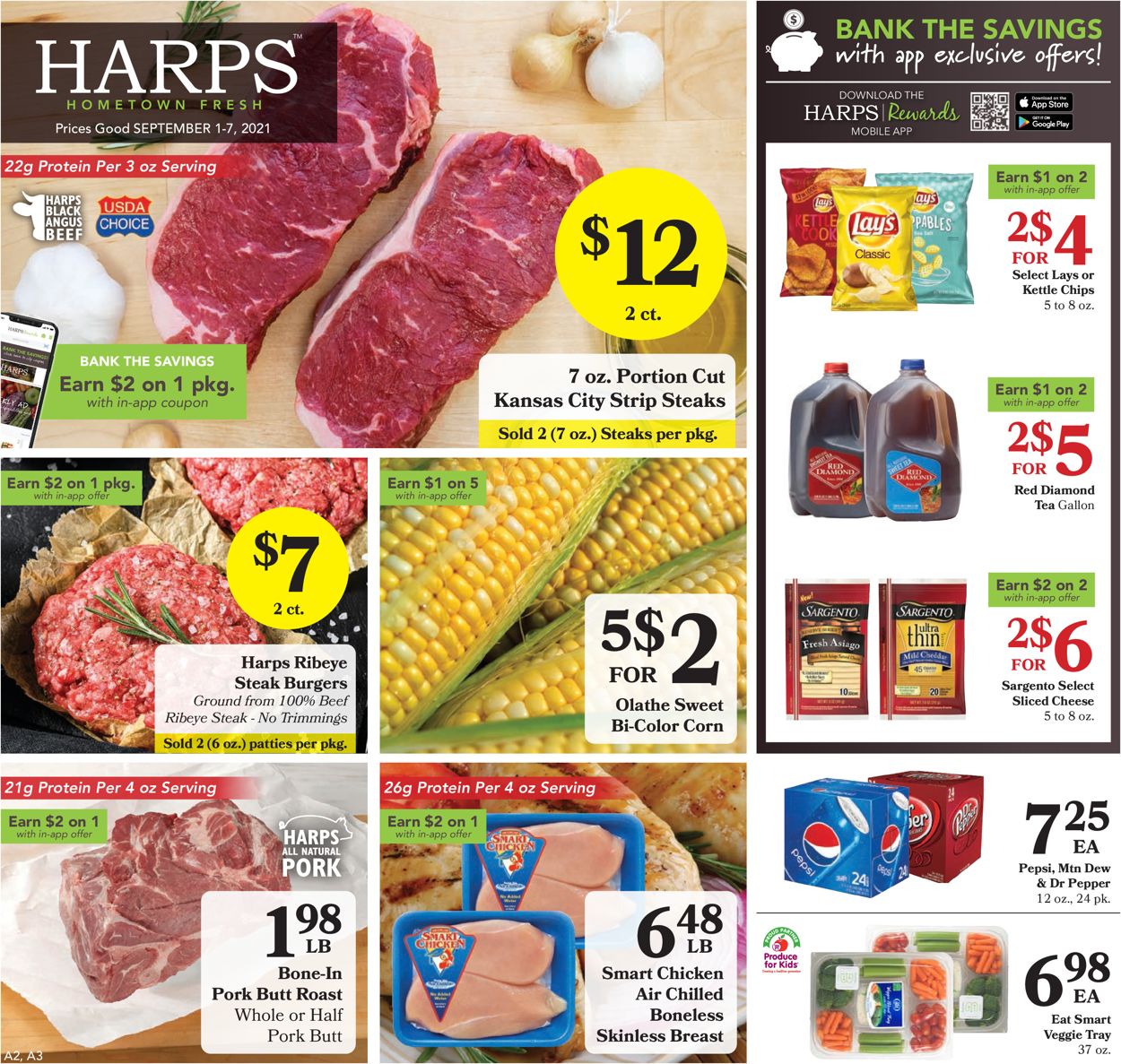 Catalogue Harps Foods from 09/01/2021