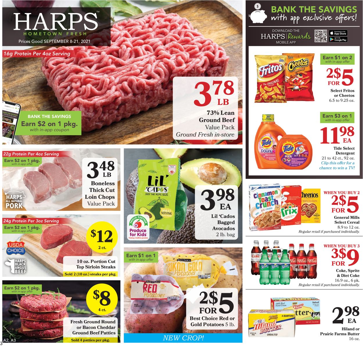 Catalogue Harps Foods from 09/08/2021
