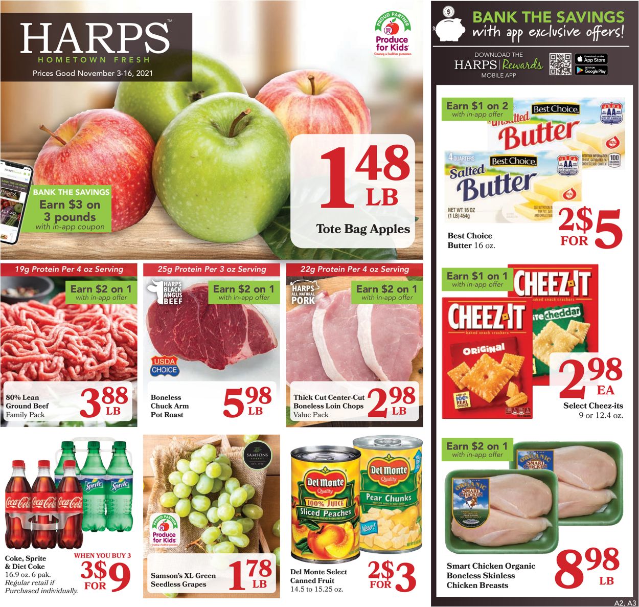 Catalogue Harps Foods from 11/03/2021