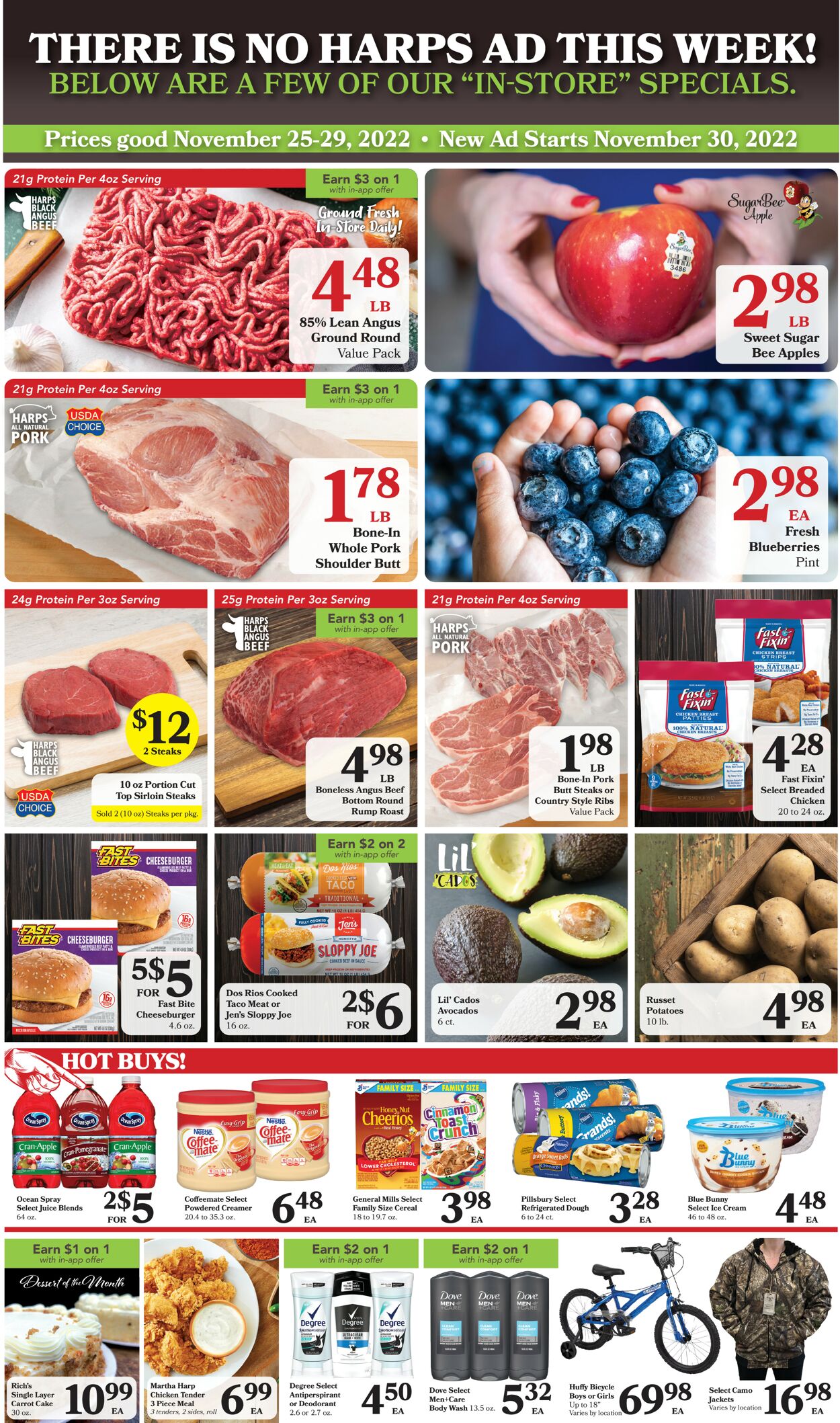 Catalogue Harps Foods from 11/25/2022
