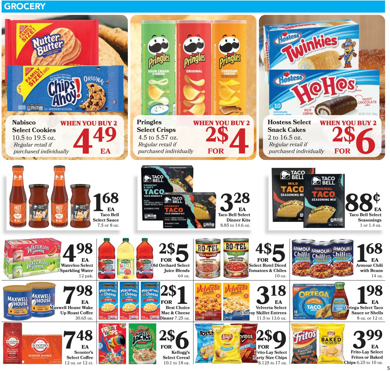 Catalogue Harps Foods from 03/08/2023