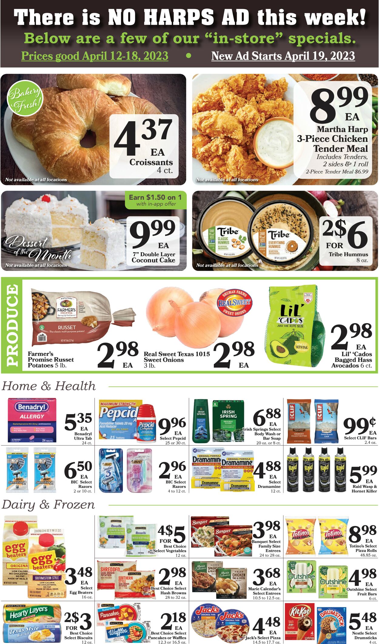 Catalogue Harps Foods from 04/12/2023