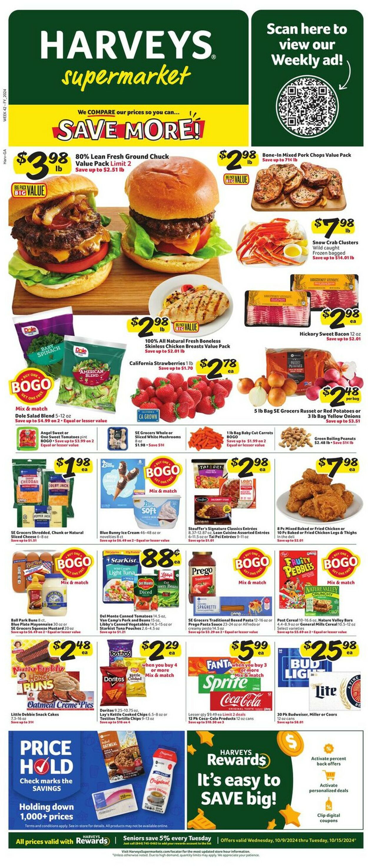 Catalogue Harveys Supermarket from 10/09/2024