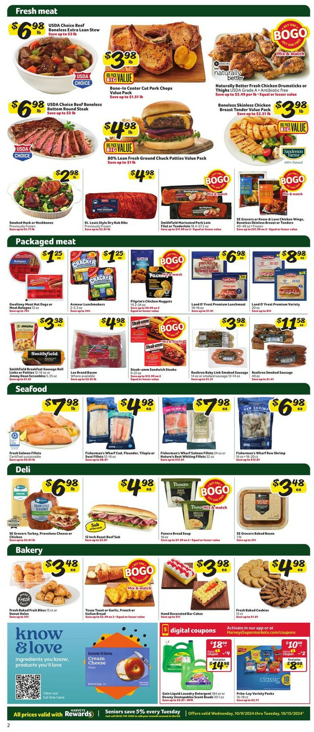 Catalogue Harveys Supermarket from 10/09/2024