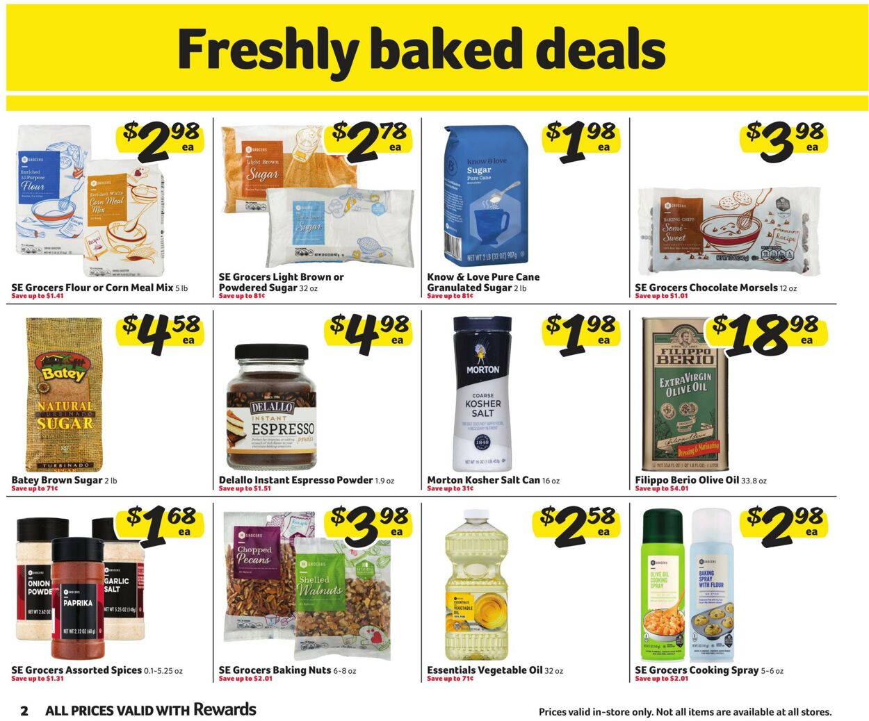 Catalogue Harveys Supermarket from 10/16/2024